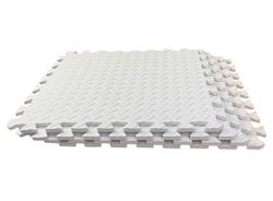 Килимок пазл Lanor 50x50x1 см Білий